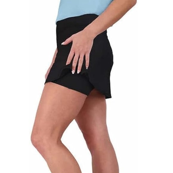 NWoT Tranquility By Colorado Clothing Womens Skort Pure Black Size XL $40 JJ478 - Picture 2 of 2